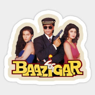 Baazigar Police Sticker